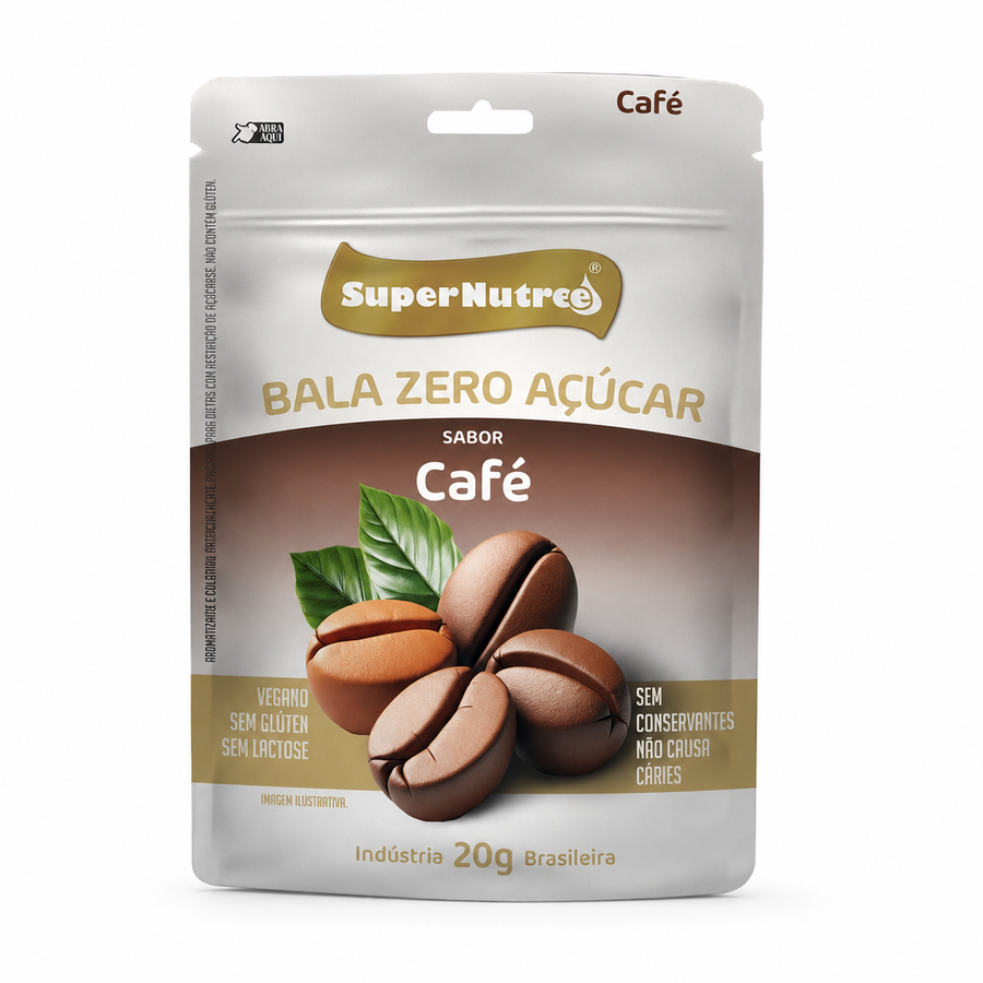 Bala Zero Açúcar SuperNutree