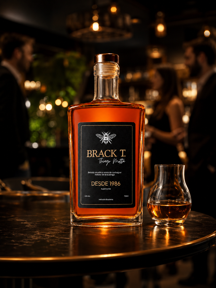 Cachaça com Mel de Melato de Bracatinga – Sabor Artesanal Premium | SuperNutree