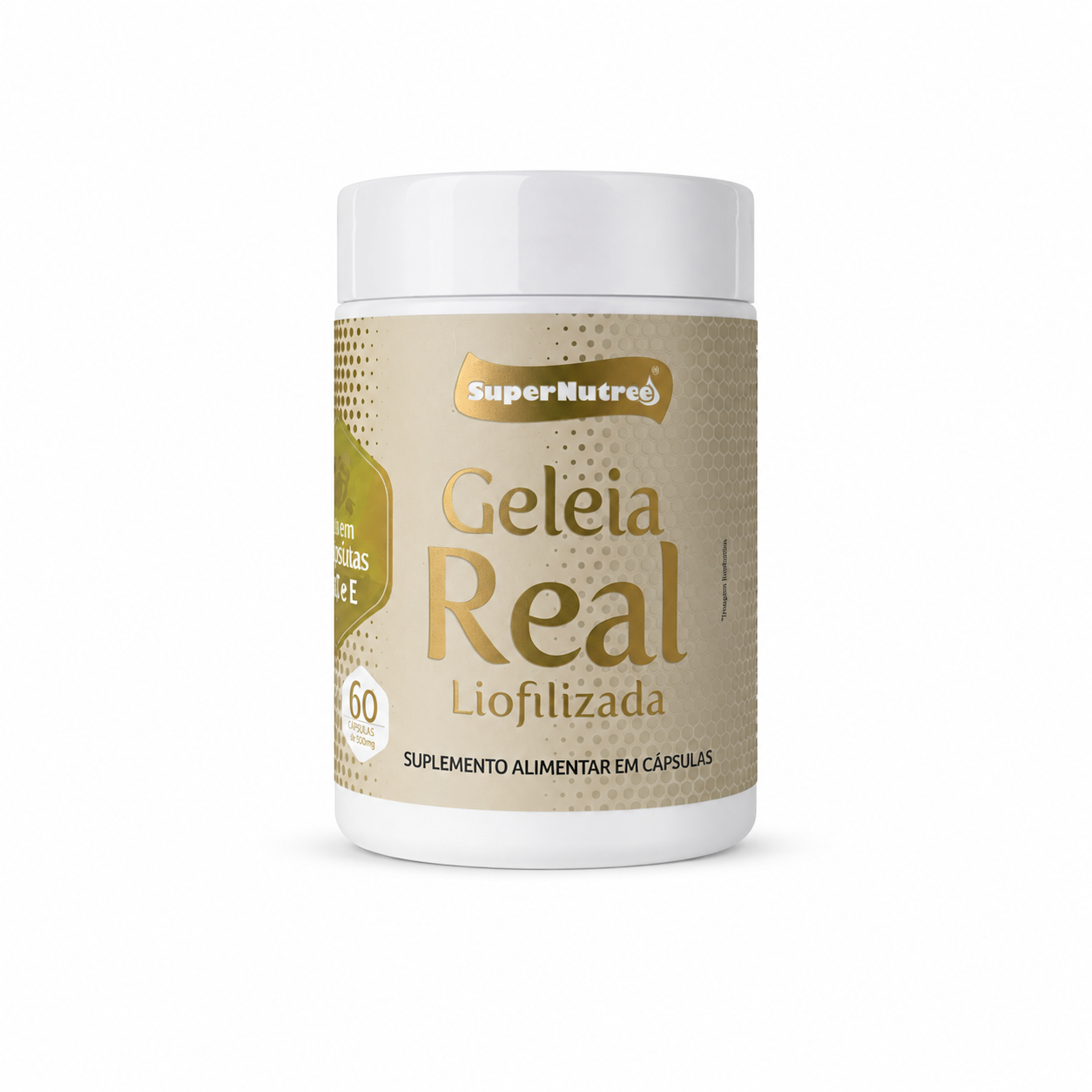 Geleia Real Liofilizada 60 Cápsulas – Energia e Vitalidade Natural | SuperNutree