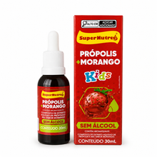 Própolis Kids Sabor Morango Sem Álcool 30ml – Uso Infantil | SuperNutree