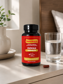 Própolis Vermelha 60 Cápsulas – Rotina Natural e Vitalidade | SuperNutree